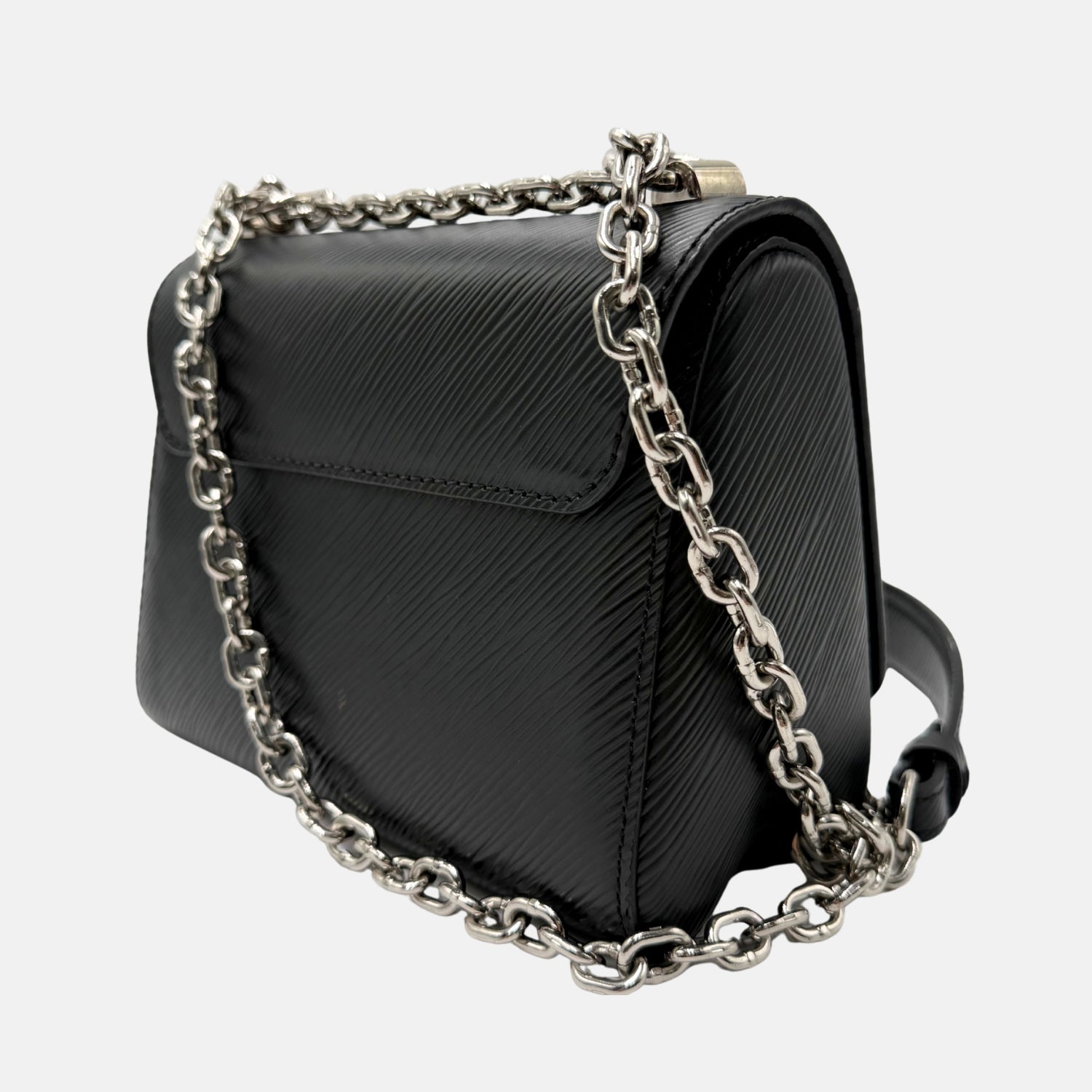 Twist MM Black Epi Leather