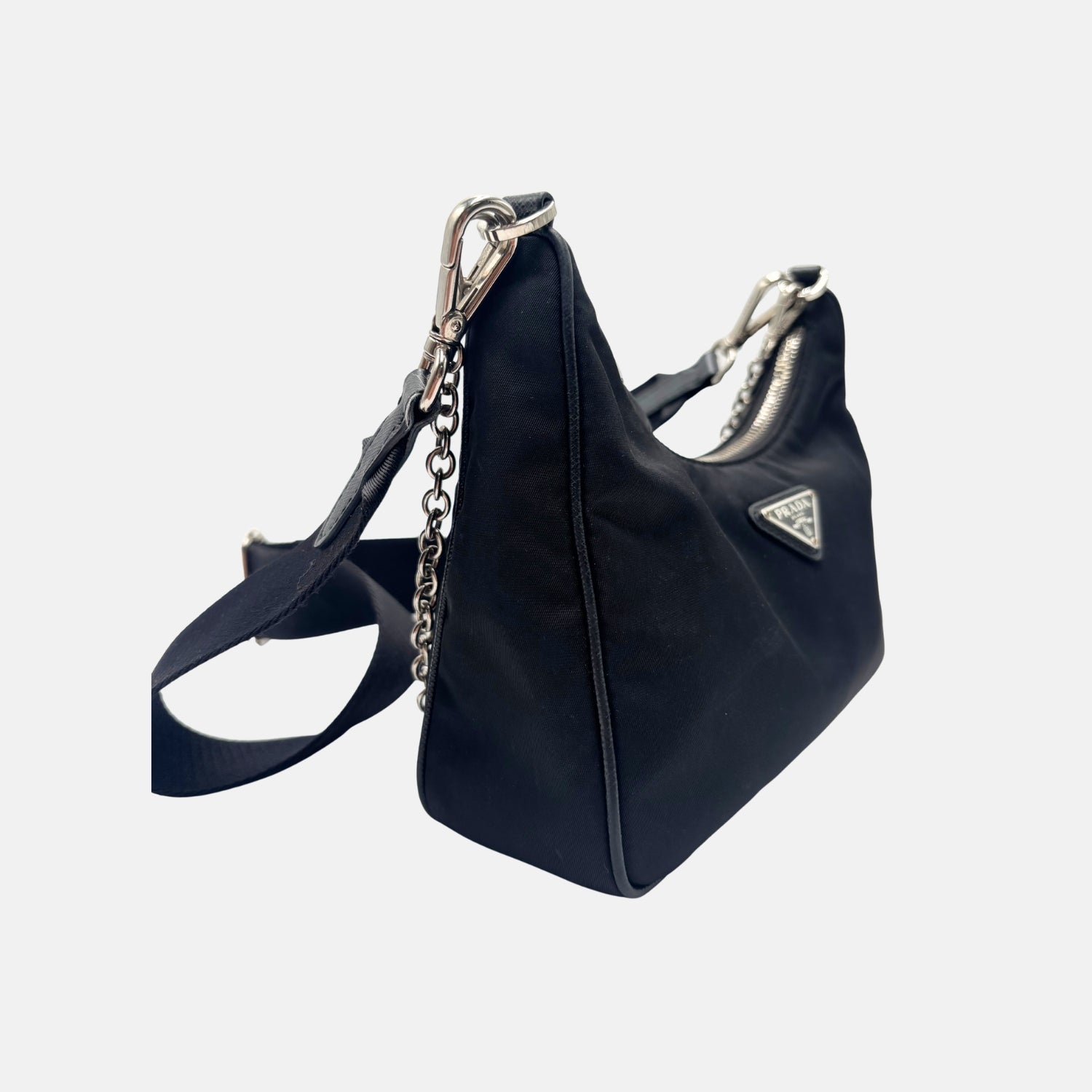 Re-Edition 2005 Shoulder Bag Black Nylon