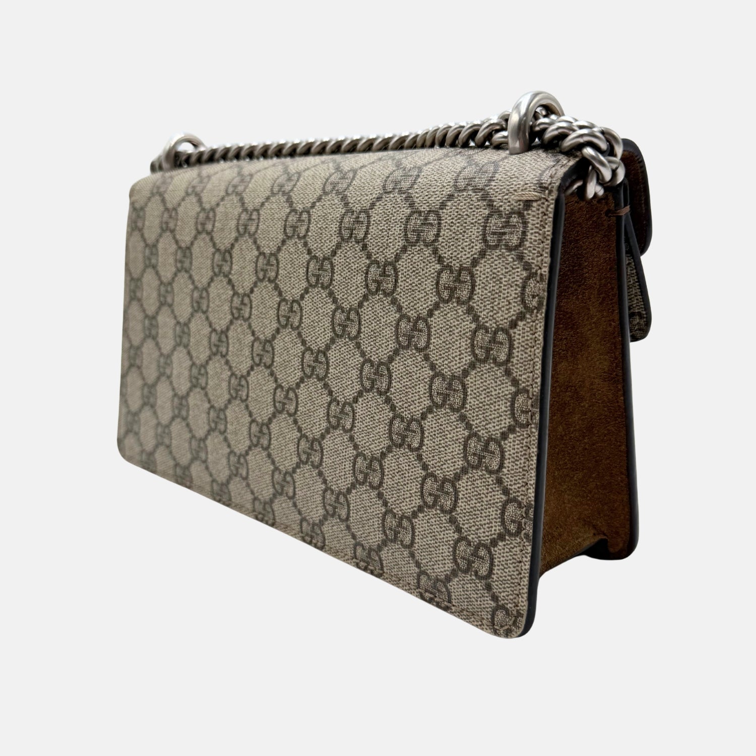 GUCCI Dionysus GG Supreme Canvas Shoulder Bag