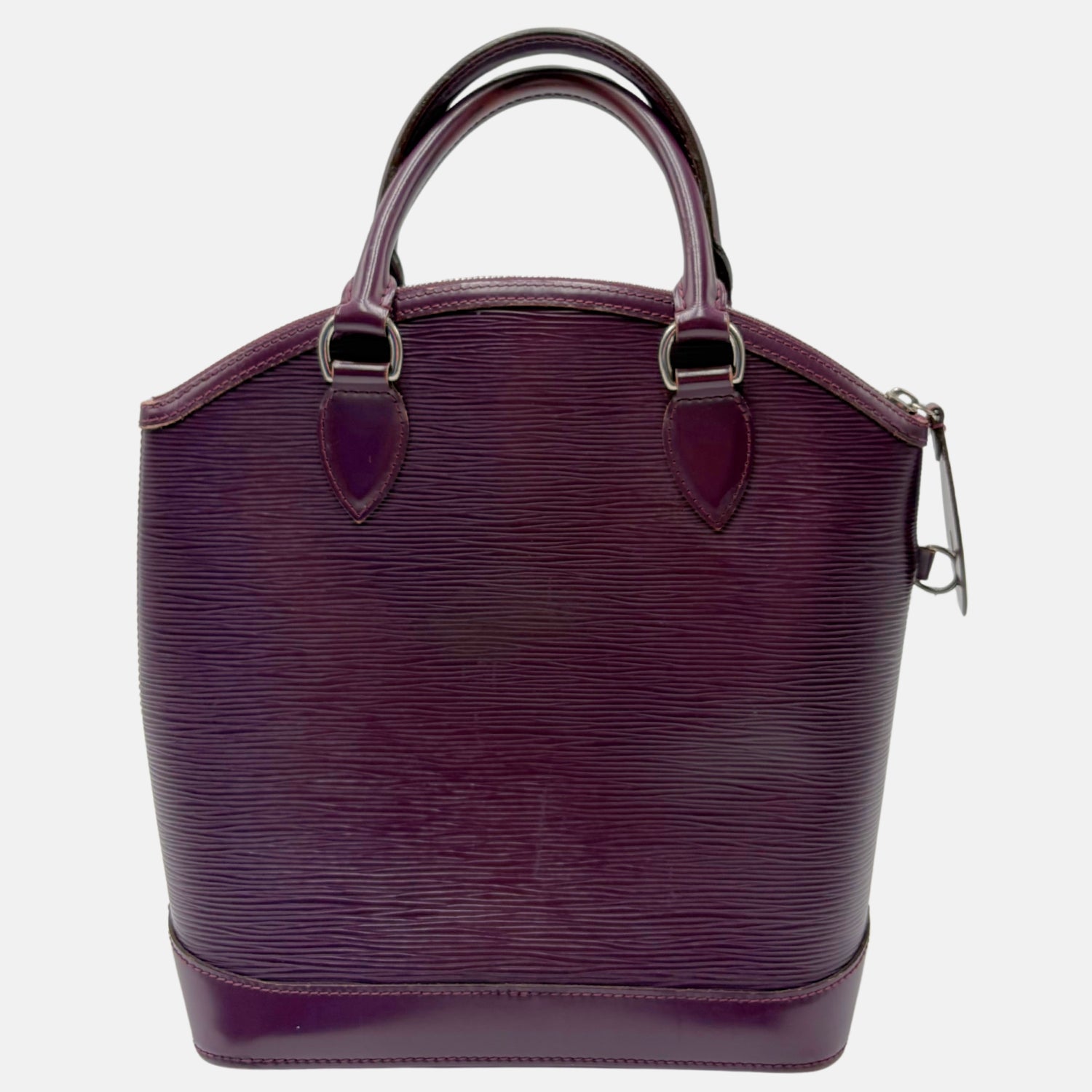 Epi Lockit PM Handbag Cassis