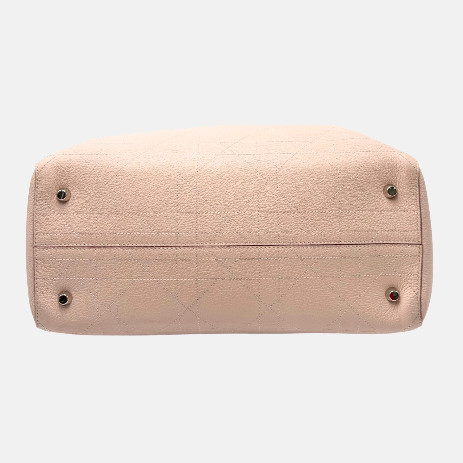 Ultra Dior Tote Bag Blush Cannage Leather