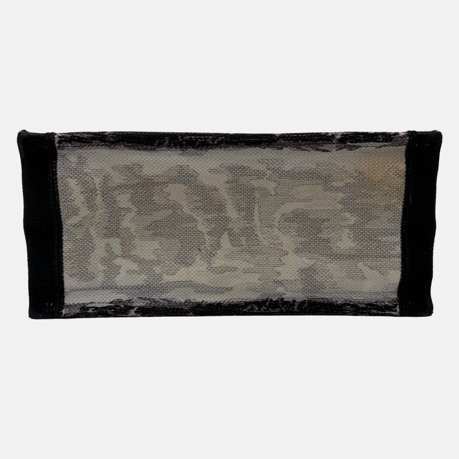 Book Tote Medium Paris Embroidered Canvas