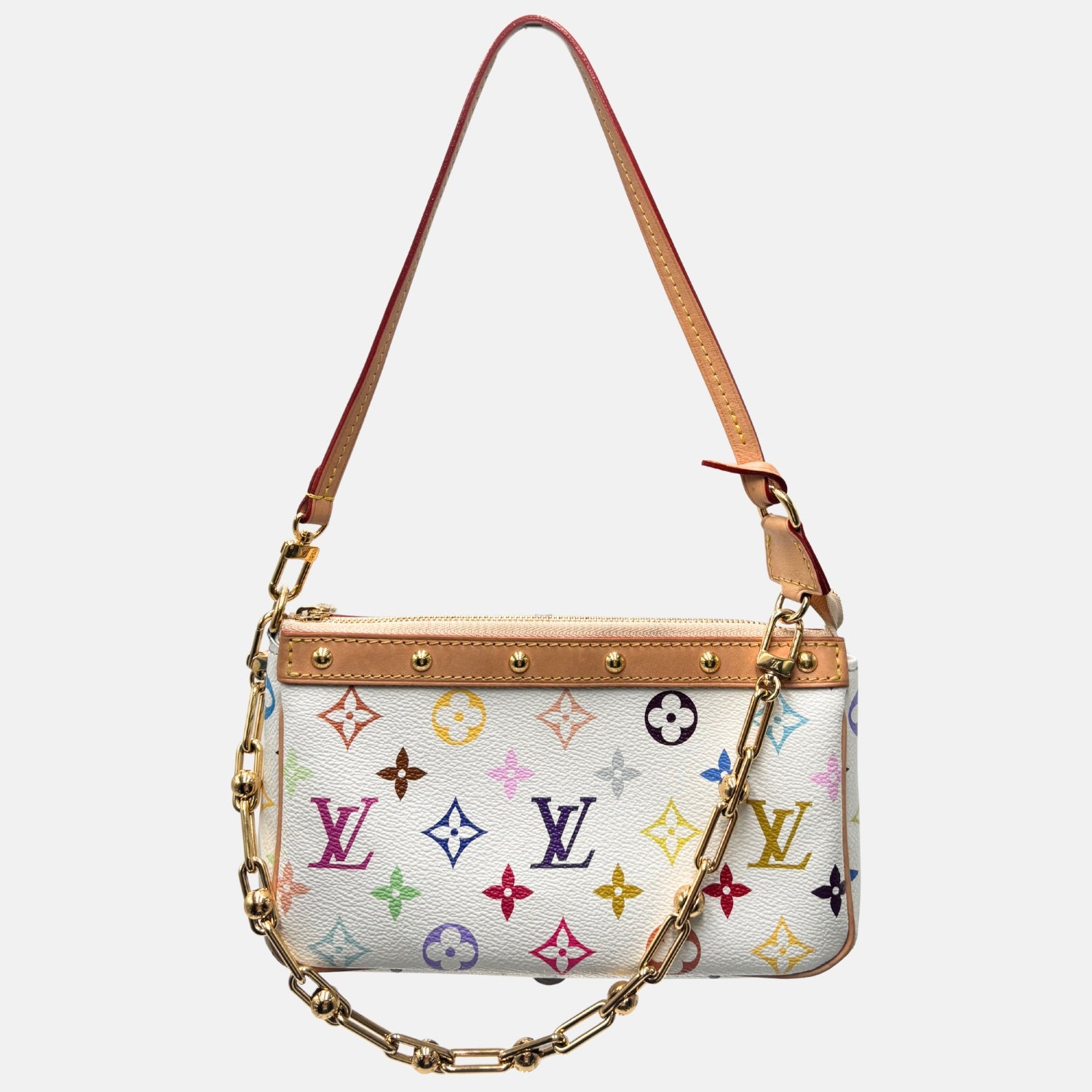 Murakami Multicolor Pochette White