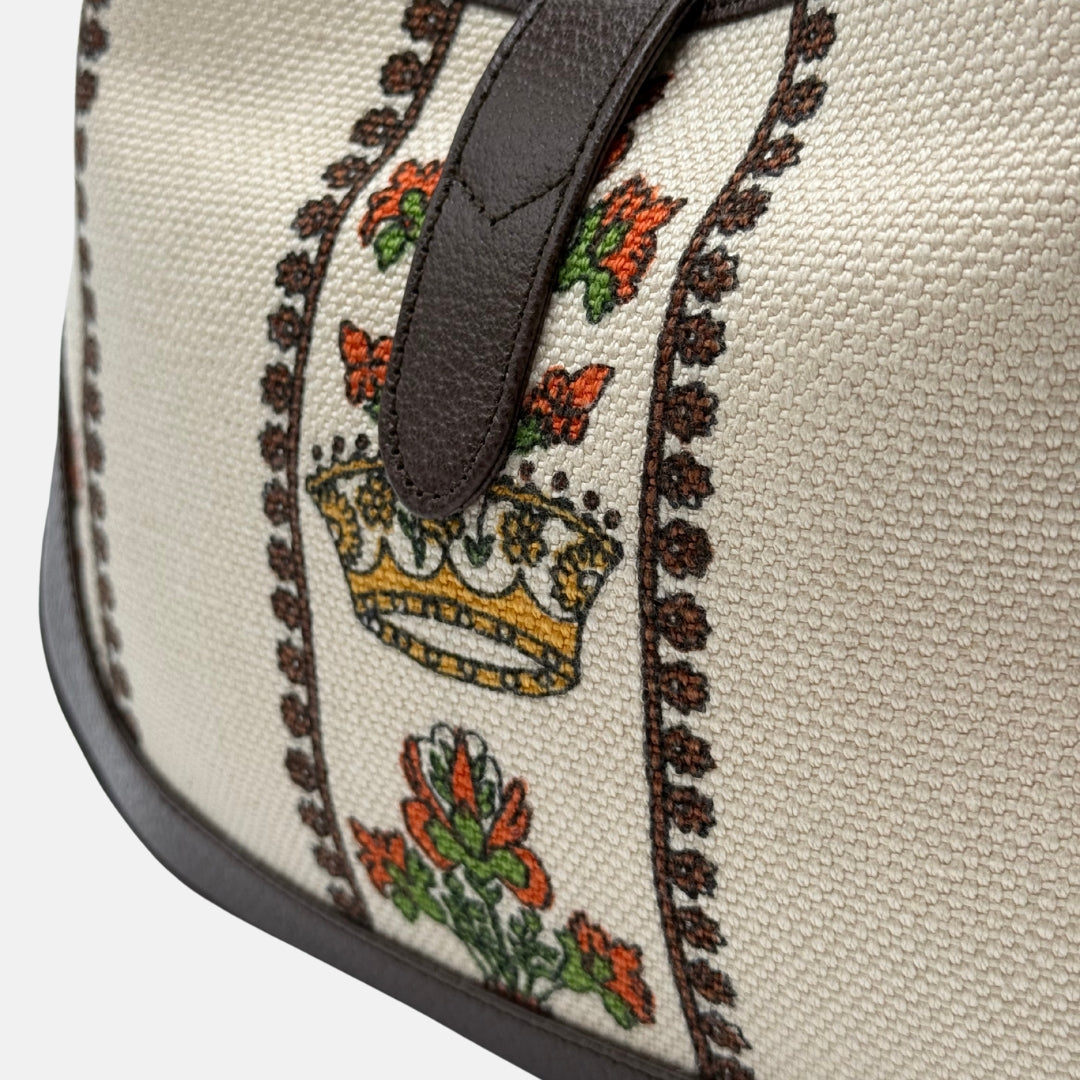 GUCCI Jackie 1961 Music Is Mine Seats Reclined Multicolor Canvas