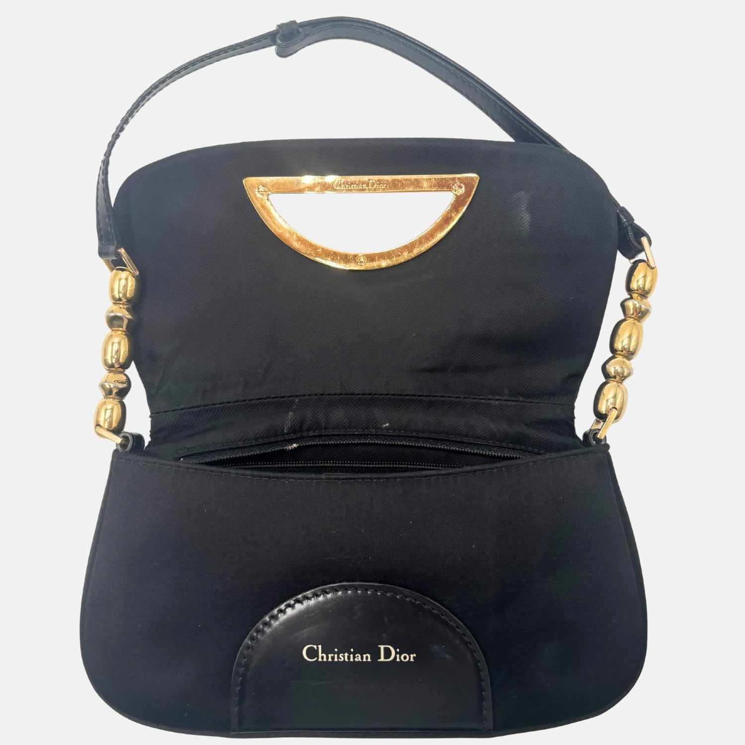 Malice Bag Black Beaded