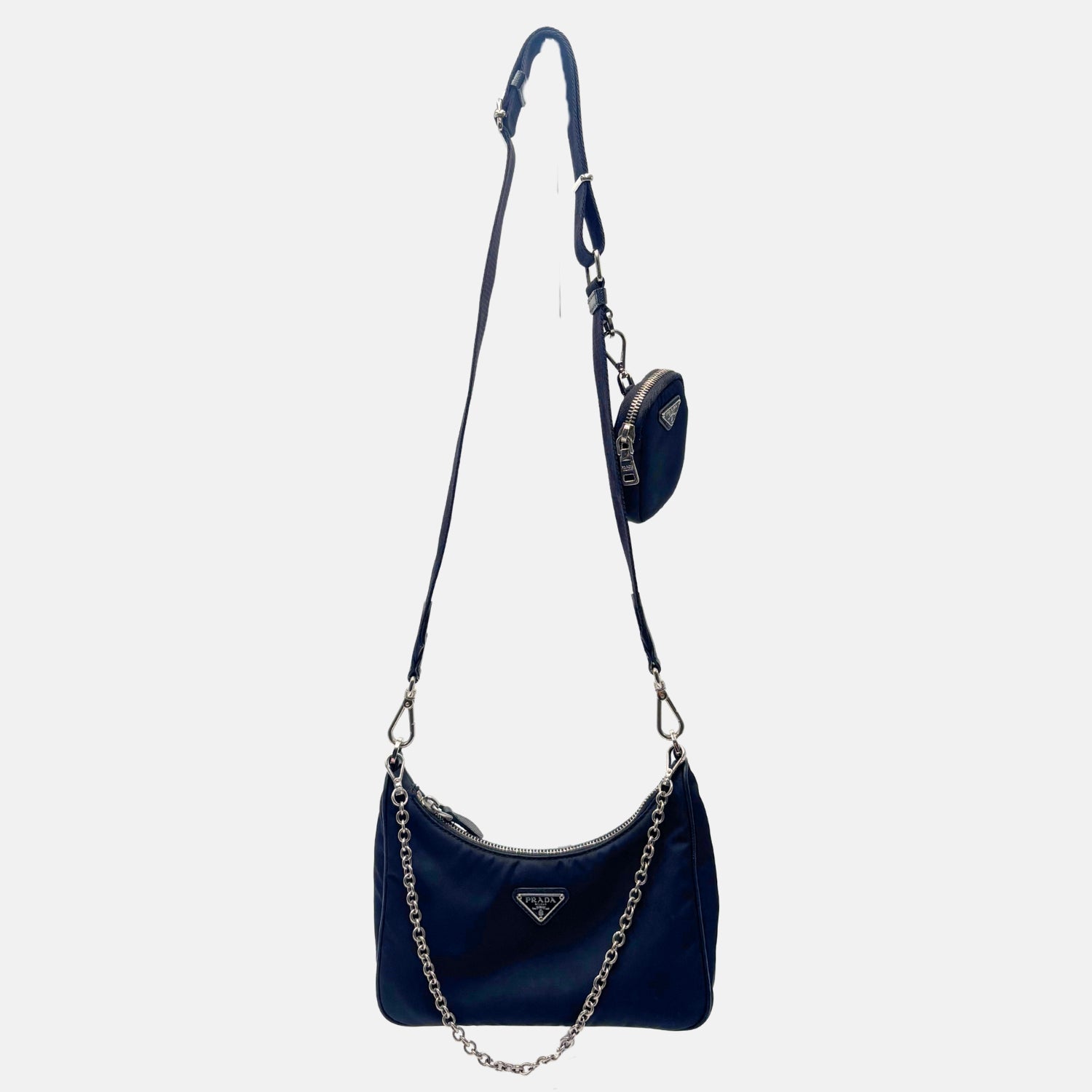 Re-Edition 2005 Shoulder Bag Black Nylon