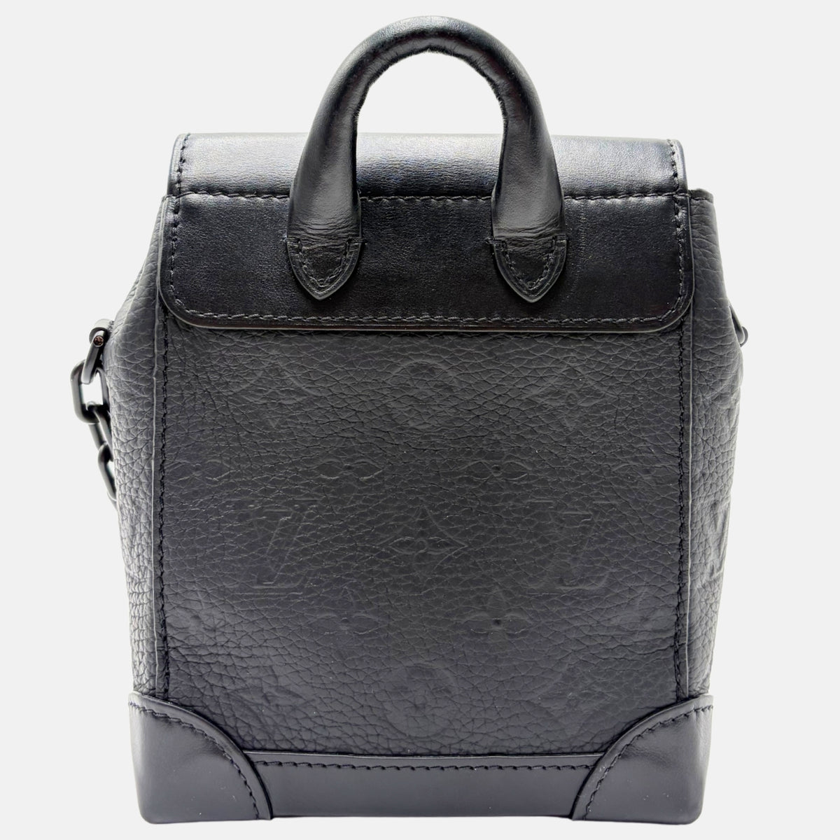 Louis Vuitton Steamer Backpack Black Leather Louis Vuitton Steamer Backpack Black Leather