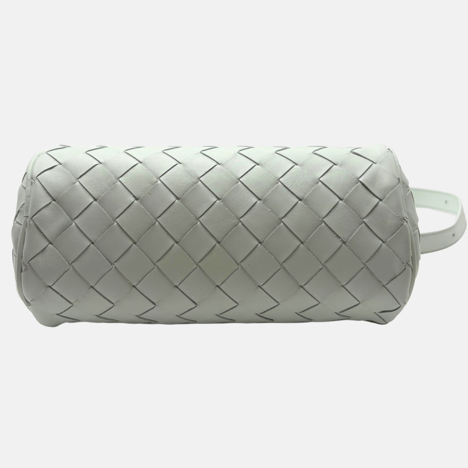 Barrel Bag Glacier Intrecciato